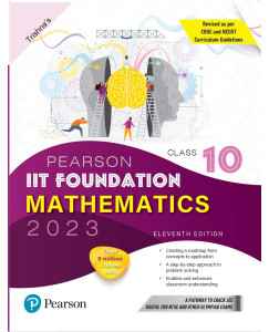 Pearson IIT Foundation Mathematics 2023 Class - 10